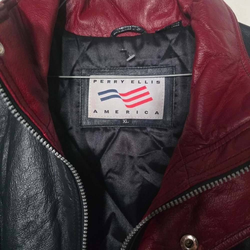 Vtg Perry Ellis jacket size XL - Picture 3 of 5